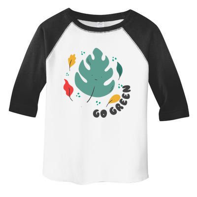 Green Plastic Free Save Earth Gift Toddler Fine Jersey T-Shirt