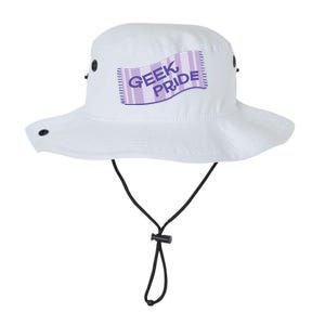 Geek Pride Funny Nerd Lilac Design For Towel Day Gift Legacy Cool Fit Booney Bucket Hat