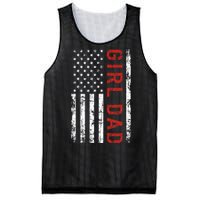 GirlDad Proud Father of Fathers Day Vintage Mesh Reversible Basketball Jersey Tank