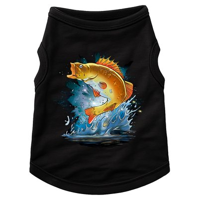 Golden Perch Fish Sea Doggie Tank