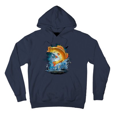 Golden Perch Fish Sea Hoodie