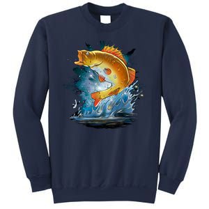 Golden Perch Fish Sea Sweatshirt