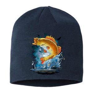 Golden Perch Fish Sea Sustainable Beanie