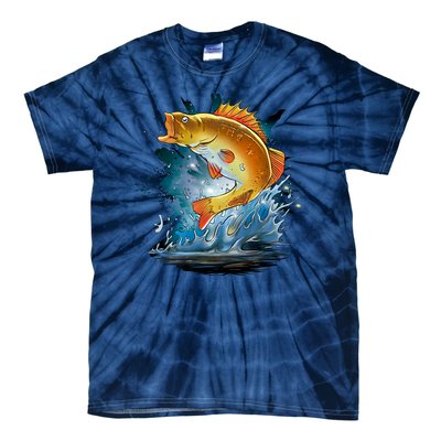 Golden Perch Fish Sea Tie-Dye T-Shirt