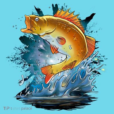 Golden Perch Fish Sea T-Shirt
