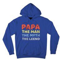 Grandpa Papa Father The Myth Legend Funny Birthday Gift Hoodie