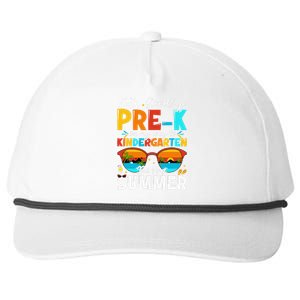 Goodbye Prek Graduation To Kindergarten Hello Summer Snapback Five-Panel Rope Hat