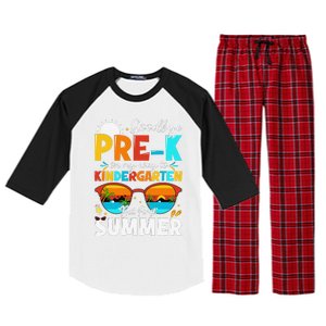 Goodbye Prek Graduation To Kindergarten Hello Summer Raglan Sleeve Pajama Set