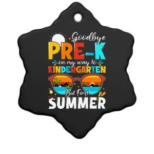 Goodbye Prek Graduation To Kindergarten Hello Summer Ceramic Star Ornament