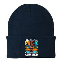 Goodbye Prek Graduation To Kindergarten Hello Summer Knit Cap Winter Beanie