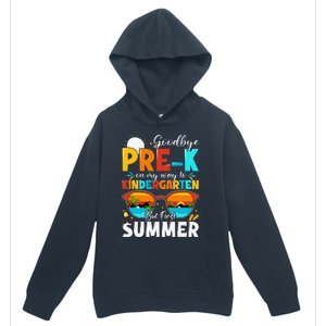 Goodbye Prek Graduation To Kindergarten Hello Summer Urban Pullover Hoodie