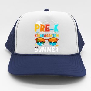 Goodbye Prek Graduation To Kindergarten Hello Summer Trucker Hat