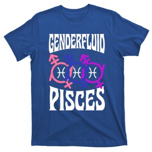 Genderfluid Pisces Genderfluid Pride Zodiac Horoscope Cool Gift T-Shirt