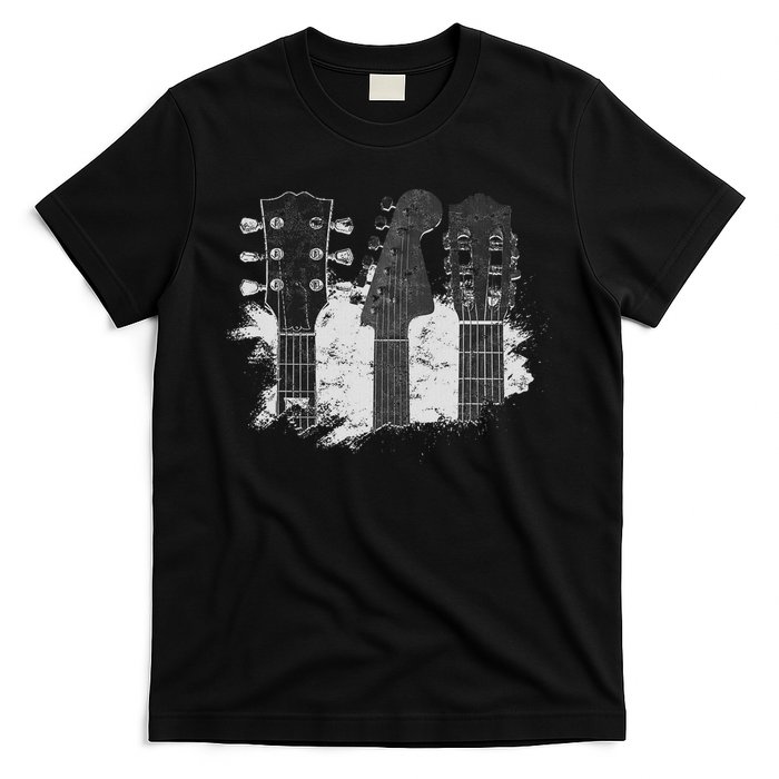 Guitar Player Gifts Rock N Roll Musician Festival Music T-Shirt