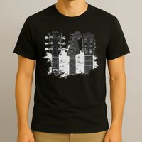 Guitar Player Gifts Rock N Roll Musician Festival Music T-Shirt
