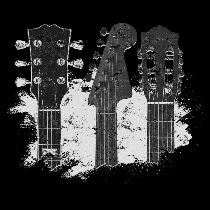 Guitar Player Gifts Rock N Roll Musician Festival Music T-Shirt
