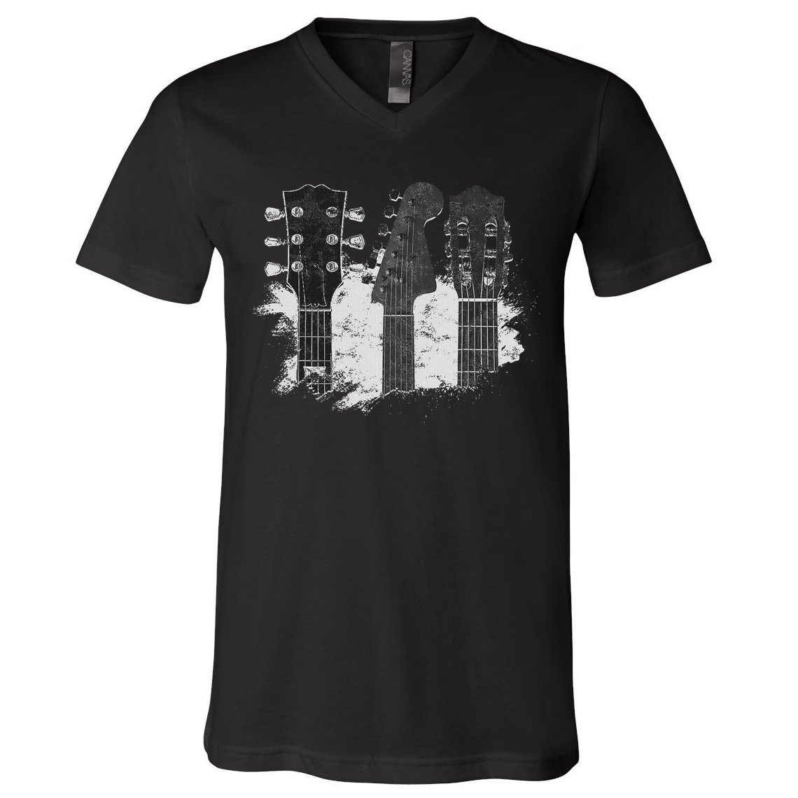 Guitar Player Gifts Rock N Roll Musician Festival Music V-Neck T-Shirt