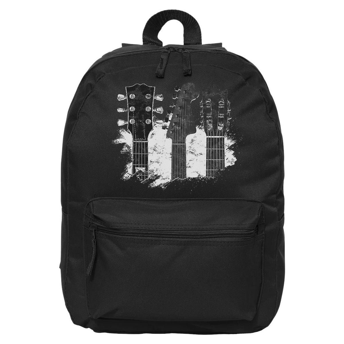 Guitar Player Gifts Rock N Roll Musician Festival Music 16 in Basic Backpack