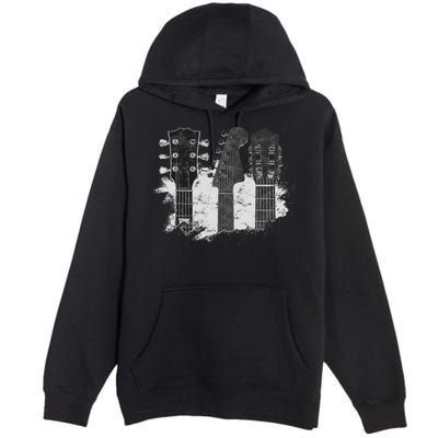 Guitar Player Gifts Rock N Roll Musician Festival Music Premium Pullover Hoodie
