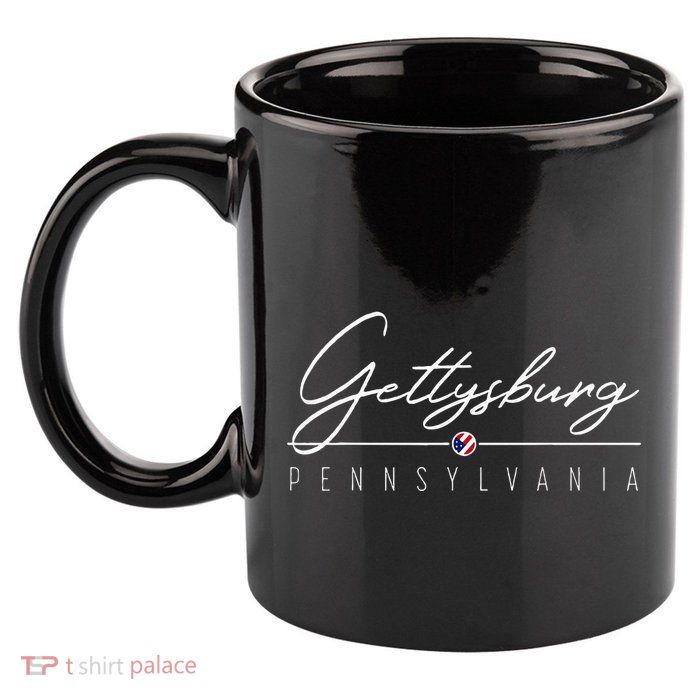 Gettysburg Pa 11oz C Handle Ceramic Mug