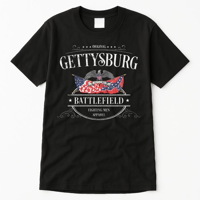 Gettysburg Pennsylvania Tall T-Shirt