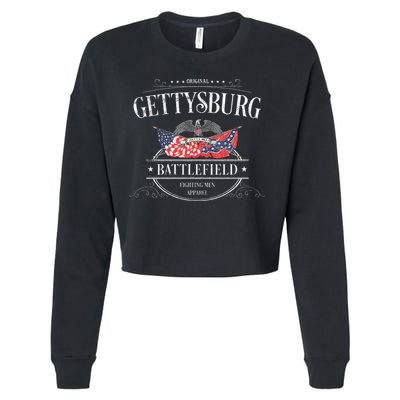 Gettysburg Pennsylvania Cropped Pullover Crew