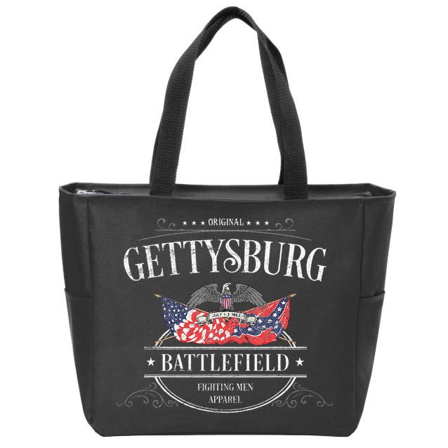 Gettysburg Pennsylvania Zip Tote Bag
