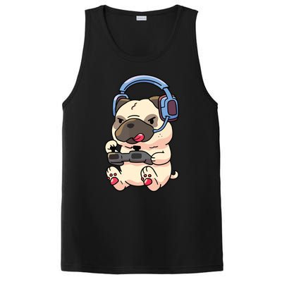 Gamer Pug Gaming Pugs Video Game Gift PosiCharge Competitor Tank