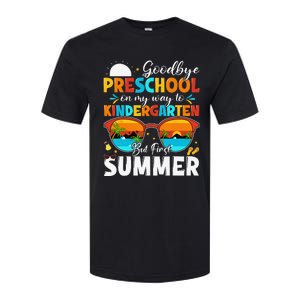 Goodbye Preschool Graduation To Kindergarten Hello Summer Softstyle CVC T-Shirt