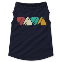 Guitar Pick Gift For Guitarist Retro Vintage Doggie Tank