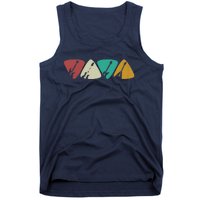 Guitar Pick Gift For Guitarist Retro Vintage Tank Top