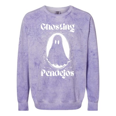 Ghosting Pendejos Colorblast Crewneck Sweatshirt