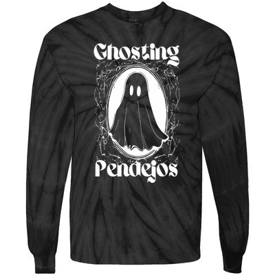 Ghosting Pendejos Tie-Dye Long Sleeve Shirt