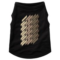 Geometric Pattern Geometry Abstract Vintage Trapezoid Modern Doggie Tank