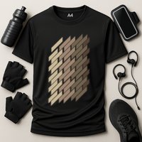 Geometric Pattern Geometry Abstract Vintage Trapezoid Modern Performance Shirt