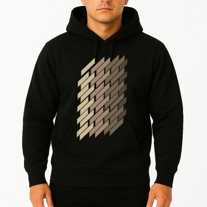 Geometric Pattern Geometry Abstract Vintage Trapezoid Modern Hoodie