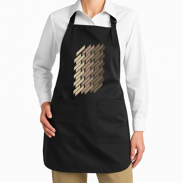 Geometric Pattern Geometry Abstract Vintage Trapezoid Modern Apron