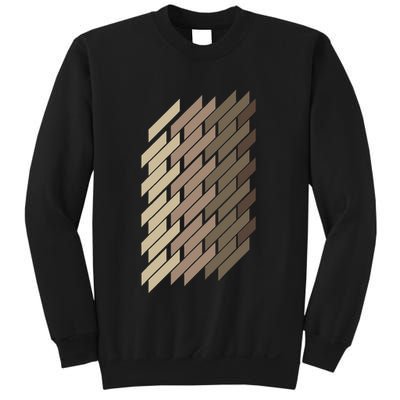 Geometric Pattern Geometry Abstract Vintage Trapezoid Modern Sweatshirt