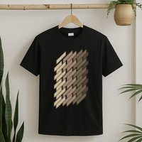 Geometric Pattern Geometry Abstract Vintage Trapezoid Modern T-Shirt