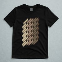 Geometric Pattern Geometry Abstract Vintage Trapezoid Modern T-Shirt