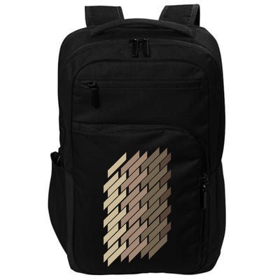 Geometric Pattern Geometry Abstract Vintage Trapezoid Modern Impact Tech Backpack