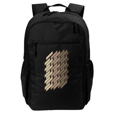 Geometric Pattern Geometry Abstract Vintage Trapezoid Modern Backpack