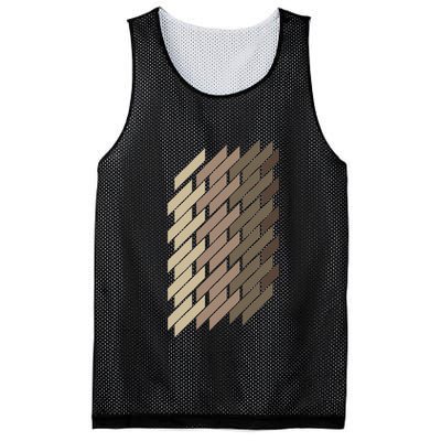 Geometric Pattern Geometry Abstract Vintage Trapezoid Modern Mesh Reversible Basketball Jersey Tank