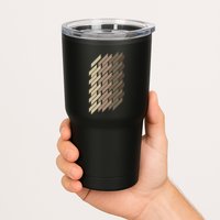 Geometric Pattern Geometry Abstract Vintage Trapezoid Modern Tumbler