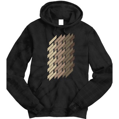 Geometric Pattern Geometry Abstract Vintage Trapezoid Modern Tie Dye Hoodie