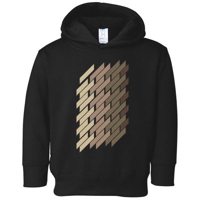 Geometric Pattern Geometry Abstract Vintage Trapezoid Modern Toddler Hoodie
