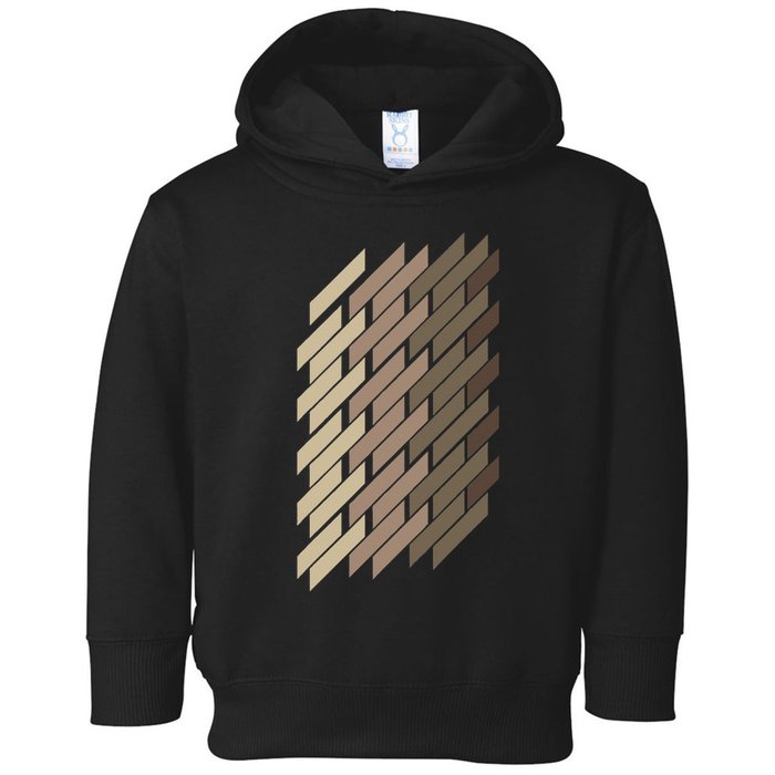 Geometric Pattern Geometry Abstract Vintage Trapezoid Modern Toddler Hoodie