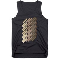 Geometric Pattern Geometry Abstract Vintage Trapezoid Modern Tank Top