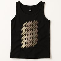 Geometric Pattern Geometry Abstract Vintage Trapezoid Modern Tank Top