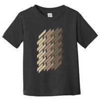 Geometric Pattern Geometry Abstract Vintage Trapezoid Modern Toddler T-Shirt